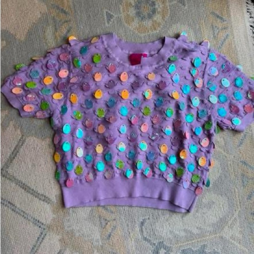 Queen of Sparkles Easter top